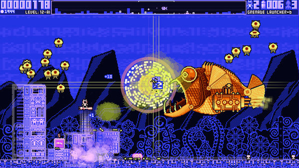 Игра Jetboard Joust, скриншот