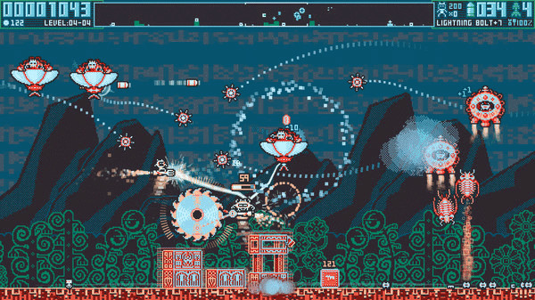 Игра Jetboard Joust, скриншот