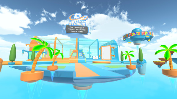 Игра Jetpack Stadium, скриншот