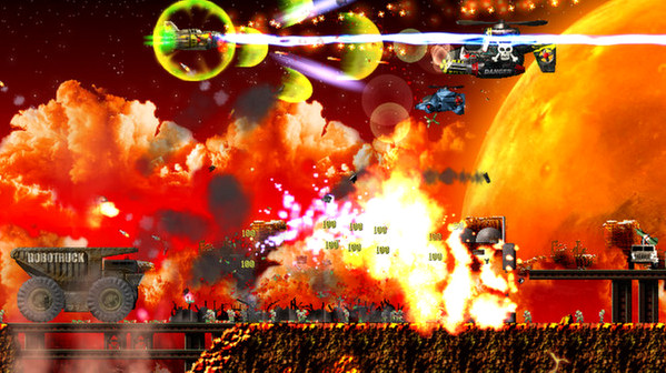 Игра Jets'n'Guns Gold, скриншот