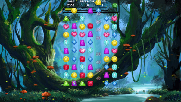 Игра Jewels of the Mysterious Woodland, скриншот