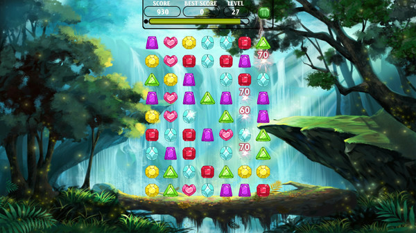 Игра Jewels of the Mysterious Woodland, скриншот