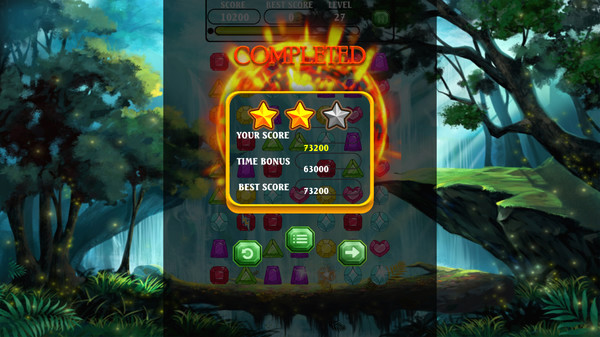Игра Jewels of the Mysterious Woodland, скриншот