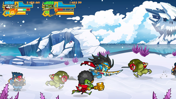 Игра Jitsu Squad, скриншот
