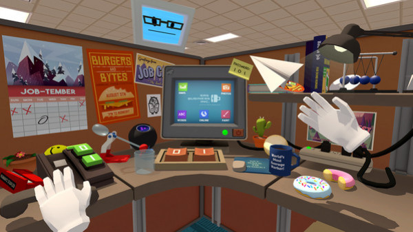 Игра Job Simulator, скриншот