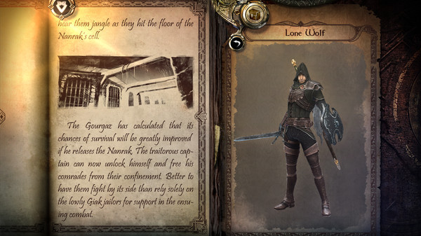 Игра Joe Dever's Lone Wolf HD Remastered, скриншот