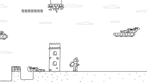 Игра ✌ Johnny Rocket, скриншот
