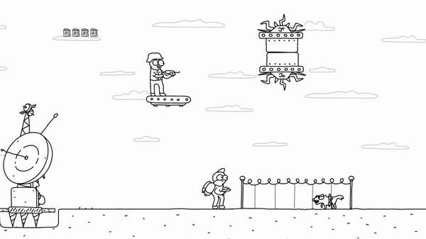 Игра ✌ Johnny Rocket, скриншот