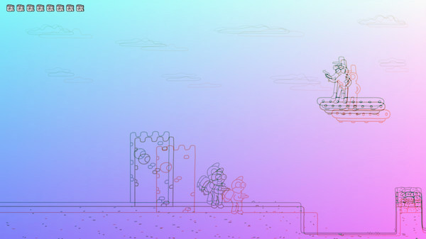 Игра ✌ Johnny Rocket, скриншот