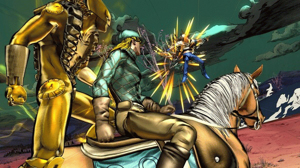 Игра JoJo's Bizarre Adventure: All-Star Battle R - Alternate World Diego DLC, скриншот