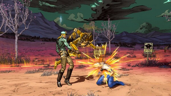 Игра JoJo's Bizarre Adventure: All-Star Battle R - Alternate World Diego DLC, скриншот
