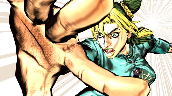 Игра JoJo's Bizarre Adventure: All-Star Battle R Jolyne Cujoh Costume Green Dolphin Street State Prison Jacket, скриншот
