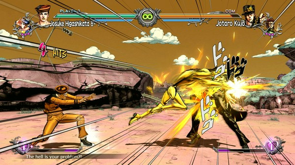 Игра JoJo's Bizarre Adventure: All-Star Battle R, скриншот