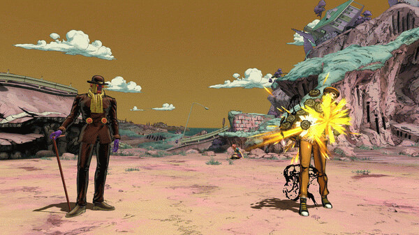 Игра JoJo's Bizarre Adventure: All-Star Battle R - Wonder of U, скриншот