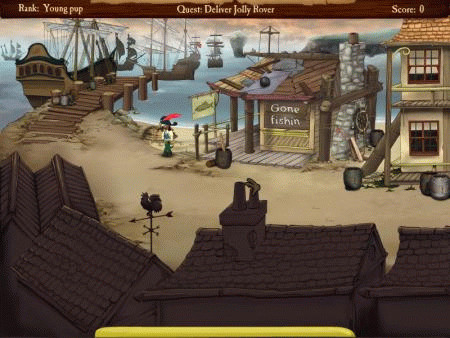 Игра Jolly Rover, скриншот