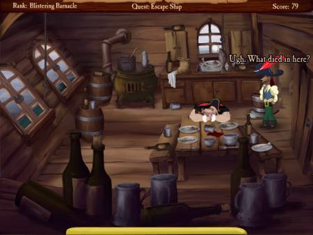 Игра Jolly Rover, скриншот