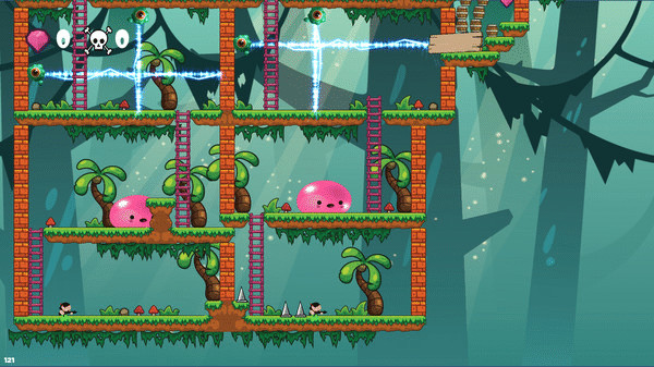 Игра Jorji and Impossible Forest, скриншот
