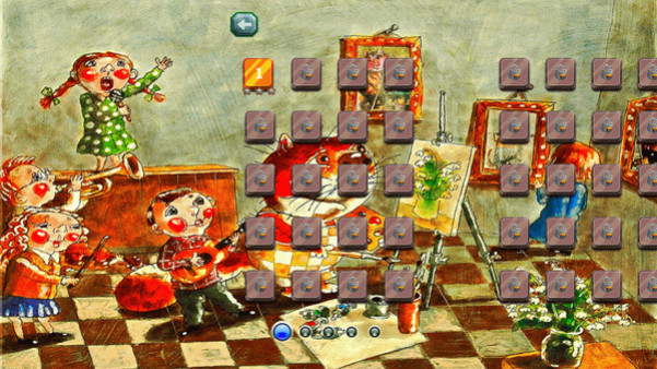 Игра JotMW: Cat and Children Jewel Match, скриншот