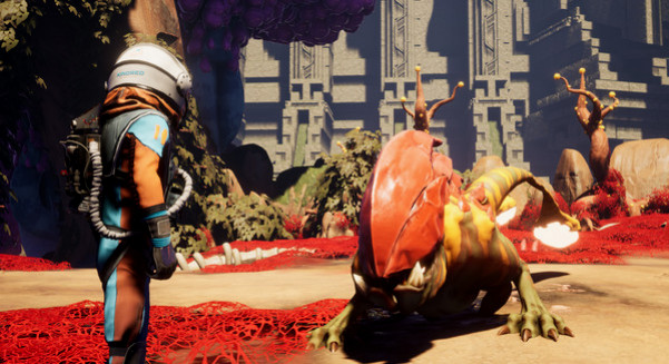 Игра Journey To The Savage Planet, скриншот