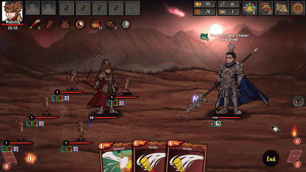 Игра Divinity Chronicles: Journey to the West, скриншот