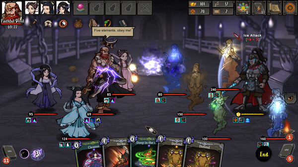 Игра Divinity Chronicles: Journey to the West, скриншот