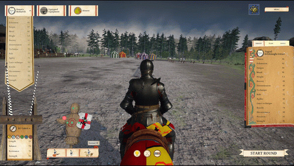 Игра Jousting Manager, скриншот