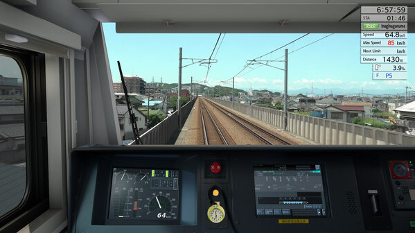 Игра JR EAST Train Simulator: Nambu Line (Kawasaki to Tachikawa) E233-8000 series Nambu Branchi Line (Hamakawasaki to Shitte) 205-1000 series Tsurumi Line (Tsurumi to Ogimachi,Okawa,Umi-Shibaura) 205-1100 series, скриншот