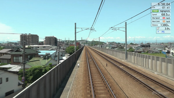 Игра JR EAST Train Simulator: Nambu Line (Kawasaki to Tachikawa) E233-8000 series Nambu Branchi Line (Hamakawasaki to Shitte) 205-1000 series Tsurumi Line (Tsurumi to Ogimachi,Okawa,Umi-Shibaura) 205-1100 series, скриншот
