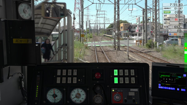 Игра JR EAST Train Simulator: Nambu Line (Kawasaki to Tachikawa) E233-8000 series Nambu Branchi Line (Hamakawasaki to Shitte) 205-1000 series Tsurumi Line (Tsurumi to Ogimachi,Okawa,Umi-Shibaura) 205-1100 series, скриншот