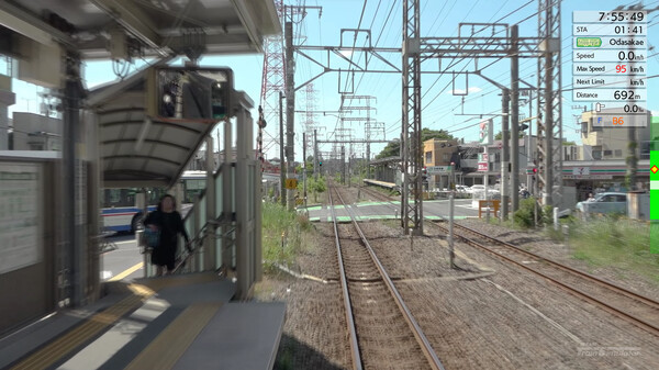 Игра JR EAST Train Simulator: Nambu Line (Kawasaki to Tachikawa) E233-8000 series Nambu Branchi Line (Hamakawasaki to Shitte) 205-1000 series Tsurumi Line (Tsurumi to Ogimachi,Okawa,Umi-Shibaura) 205-1100 series, скриншот