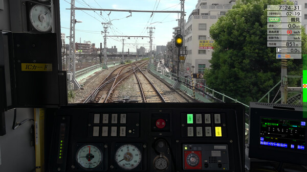 Игра JR EAST Train Simulator: Nambu Line (Kawasaki to Tachikawa) E233-8000 series Nambu Branchi Line (Hamakawasaki to Shitte) 205-1000 series Tsurumi Line (Tsurumi to Ogimachi,Okawa,Umi-Shibaura) 205-1100 series, скриншот