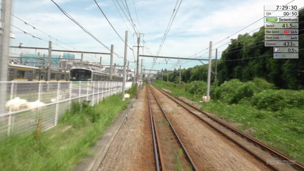 Игра JR EAST Train Simulator: Nambu Line (Kawasaki to Tachikawa) E233-8000 series Nambu Branchi Line (Hamakawasaki to Shitte) 205-1000 series Tsurumi Line (Tsurumi to Ogimachi,Okawa,Umi-Shibaura) 205-1100 series, скриншот