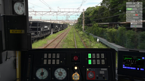 Игра JR EAST Train Simulator: Nambu Line (Kawasaki to Tachikawa) E233-8000 series Nambu Branchi Line (Hamakawasaki to Shitte) 205-1000 series Tsurumi Line (Tsurumi to Ogimachi,Okawa,Umi-Shibaura) 205-1100 series, скриншот