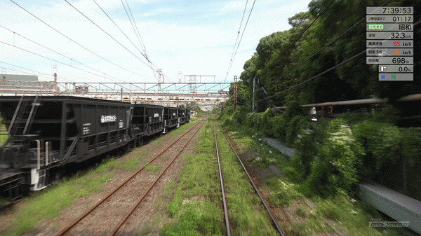 Игра JR EAST Train Simulator: Nambu Line (Kawasaki to Tachikawa) E233-8000 series Nambu Branchi Line (Hamakawasaki to Shitte) 205-1000 series Tsurumi Line (Tsurumi to Ogimachi,Okawa,Umi-Shibaura) 205-1100 series, скриншот