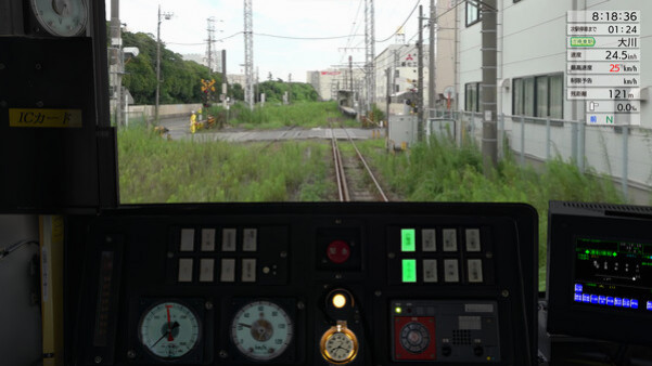 Игра JR EAST Train Simulator: Nambu Line (Kawasaki to Tachikawa) E233-8000 series Nambu Branchi Line (Hamakawasaki to Shitte) 205-1000 series Tsurumi Line (Tsurumi to Ogimachi,Okawa,Umi-Shibaura) 205-1100 series, скриншот