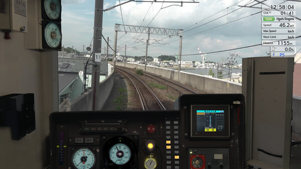 Игра JR EAST Train Simulator: Senseki Line (Aobadori to Ishinomaki) 205-3100 series, скриншот