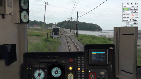 Игра JR EAST Train Simulator: Senseki Line (Aobadori to Ishinomaki) 205-3100 series, скриншот