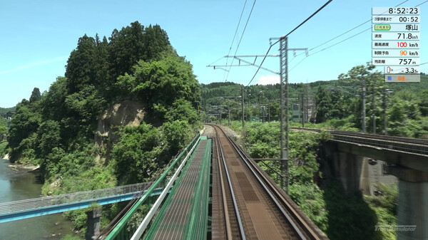 Игра JR EAST Train Simulator: Shin-etsu Line (Naoetsu to Niigata) E129-0 series, скриншот