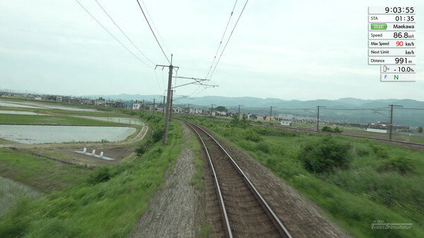 Игра JR EAST Train Simulator: Shin-etsu Line (Naoetsu to Niigata) E129-0 series, скриншот