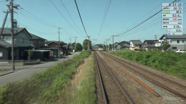 Игра JR EAST Train Simulator: Shin-etsu Line (Naoetsu to Niigata) E129-0 series, скриншот