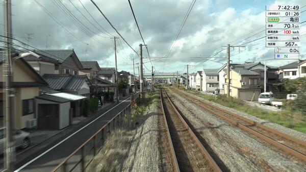 Игра JR EAST Train Simulator: Shin-etsu Line (Naoetsu to Niigata) E129-0 series, скриншот
