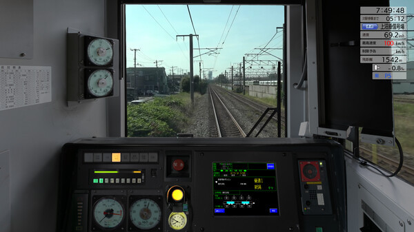 Игра JR EAST Train Simulator: Shin-etsu Line (Naoetsu to Niigata) E129-0 series, скриншот