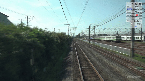 Игра JR EAST Train Simulator: Shin-etsu Line (Naoetsu to Niigata) E129-0 series, скриншот