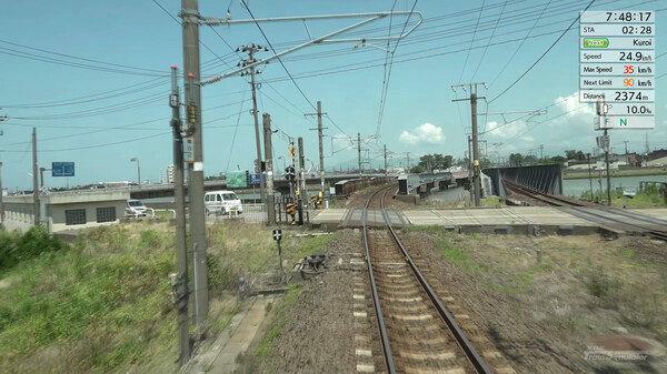 Игра JR EAST Train Simulator: Shin-etsu Line (Naoetsu to Niigata) E129-0 series, скриншот