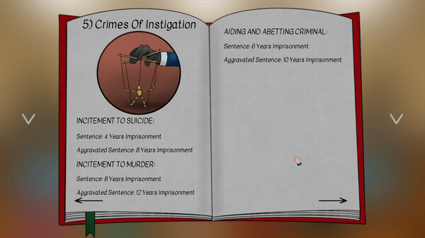 Игра JudgeSim, скриншот