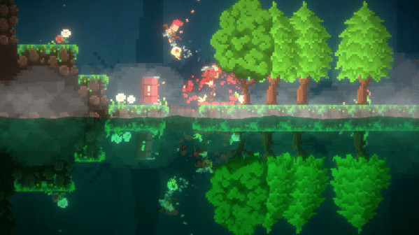Игра Jump Gunners, скриншот