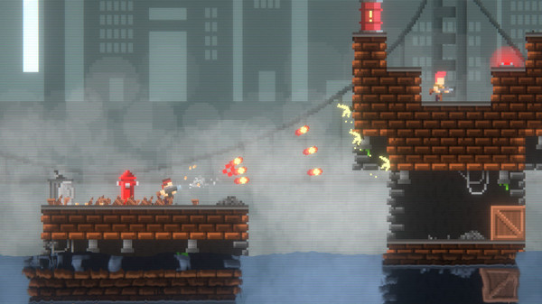Игра Jump Gunners, скриншот