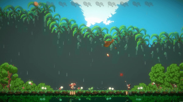 Игра Jump Gunners, скриншот