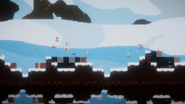 Игра Jump Gunners, скриншот