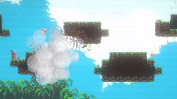 Игра Jump Gunners, скриншот
